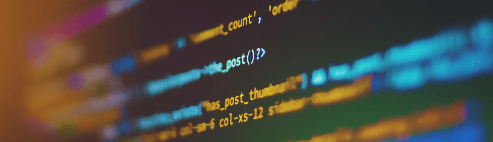 Alation image: Colorful code in a sublime like text editor
