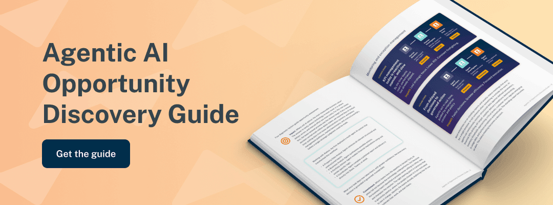 Large banner for Agentic AI opportunity guide - whitepaper