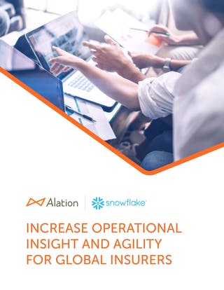 Thumbnail image for the, "Increase Operational Insights and Agility for Global Insurers" solution brief