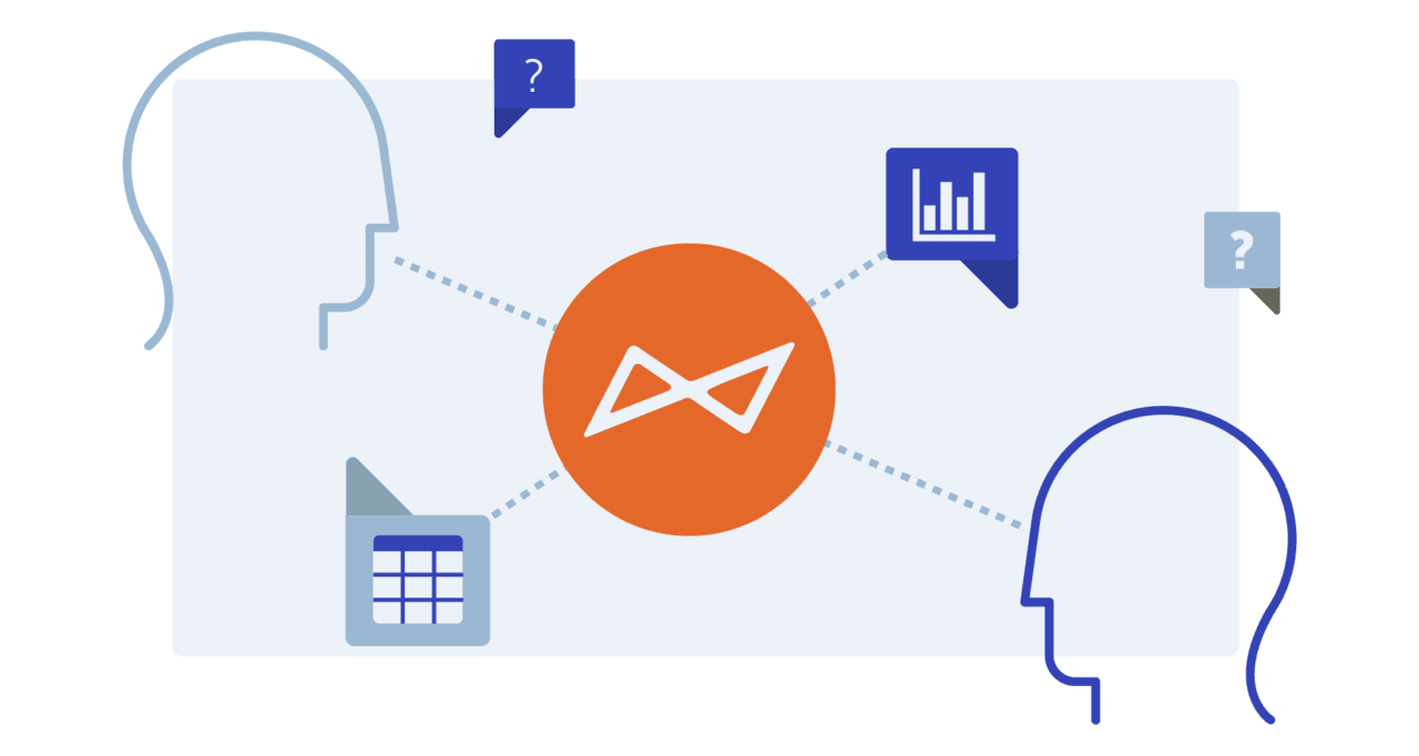 Hero image from an Alation blog about how Alation connects users to data
