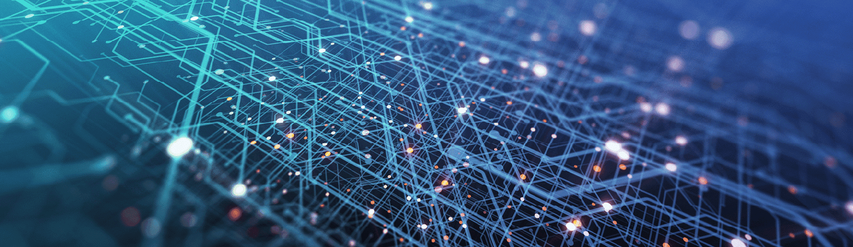 Networks of wire running across a blue magnetic screen