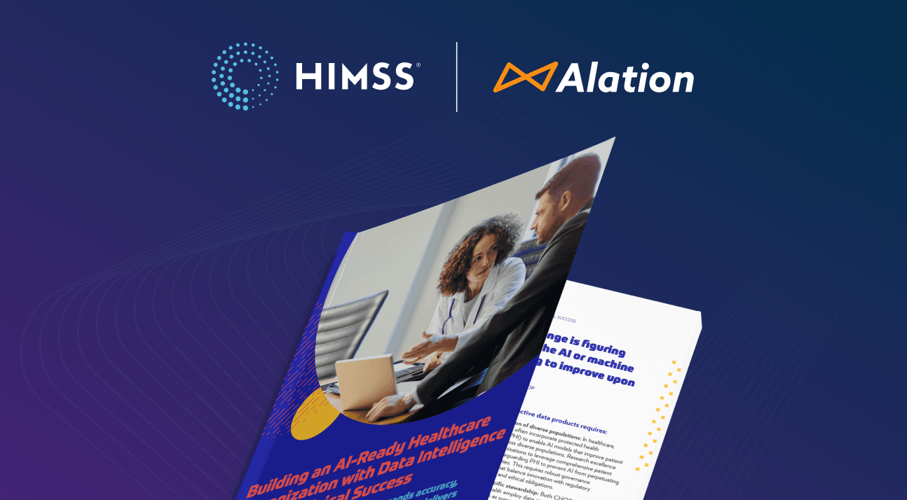 Alation, HIMSS, CHOP blog