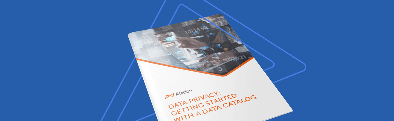 Alation Resource: data privacy getting started with a data catalog