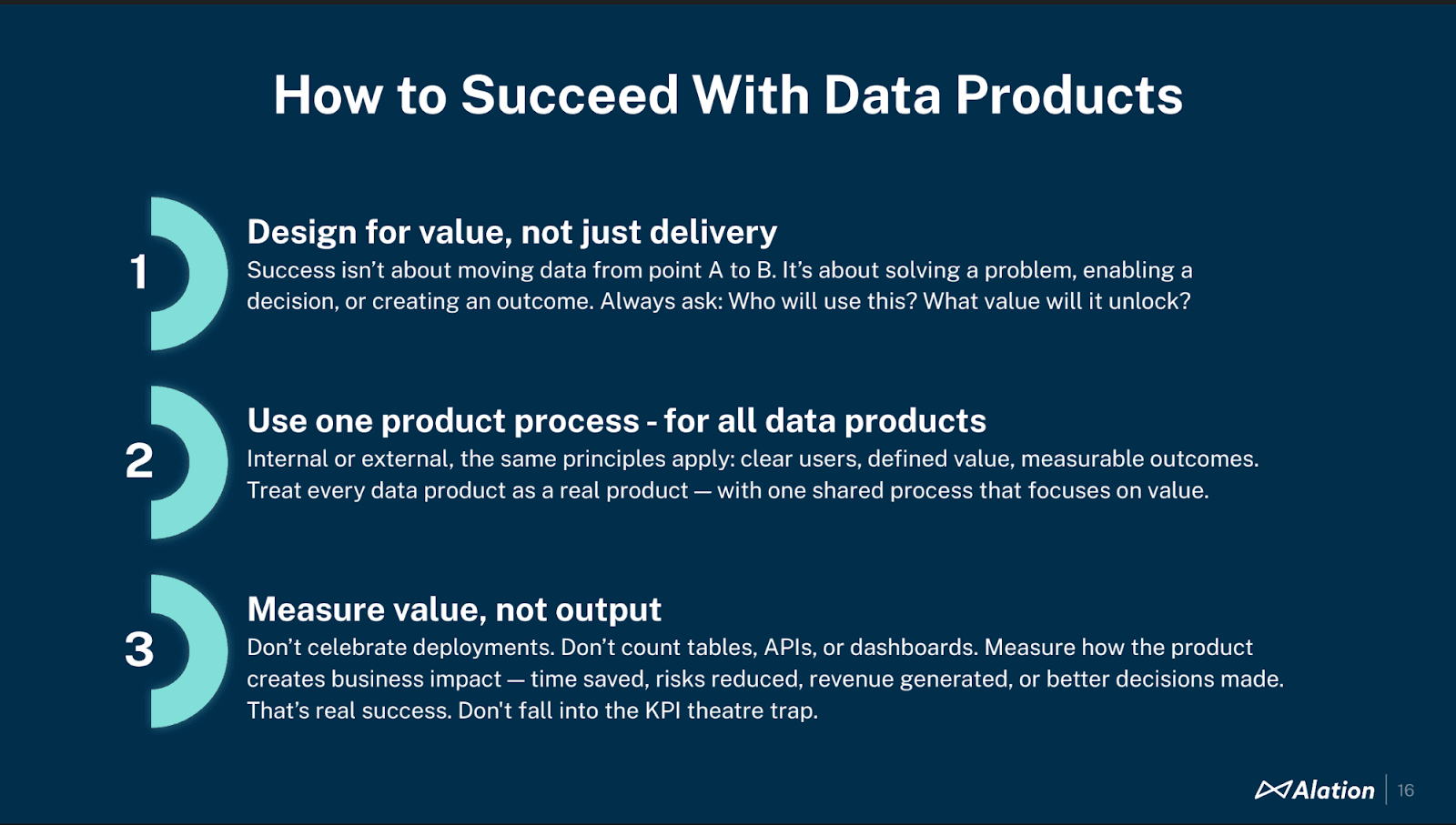 tips for data product success via Alation and Dr Jarkko Moilanen