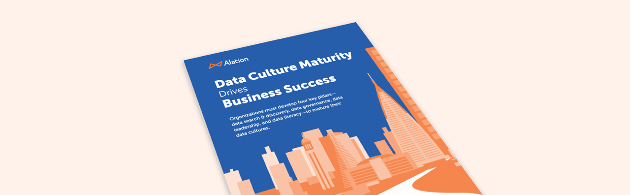 Alation Resource: Data cultures maturity drives business success