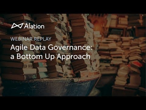 Agile data governance: a bottom up approach thumbnail image