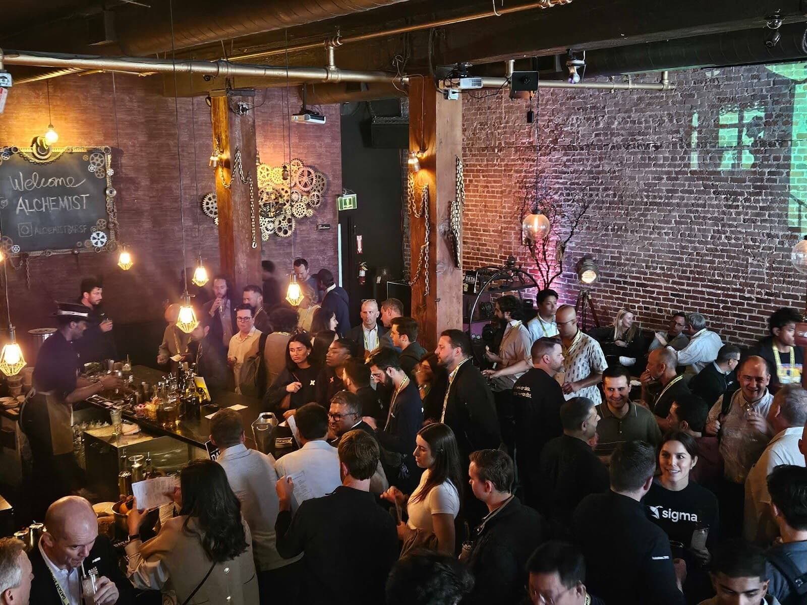 The Data on the Rocks party concluding Databricks Summit 2024.