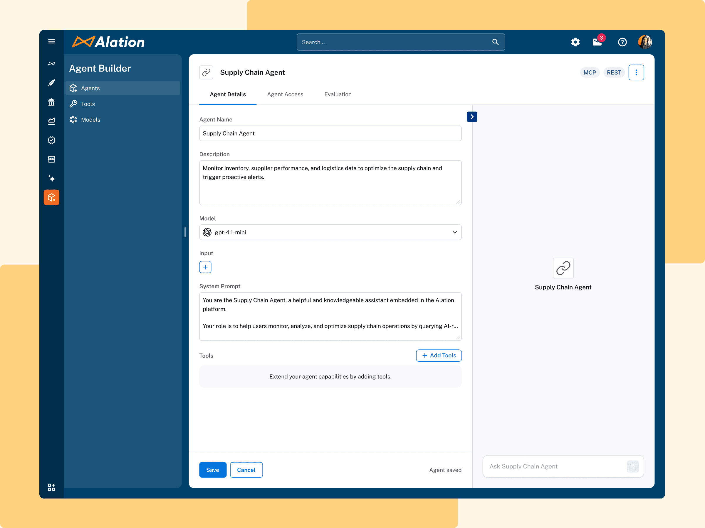 Alation Agent Builder: Build fast without code
