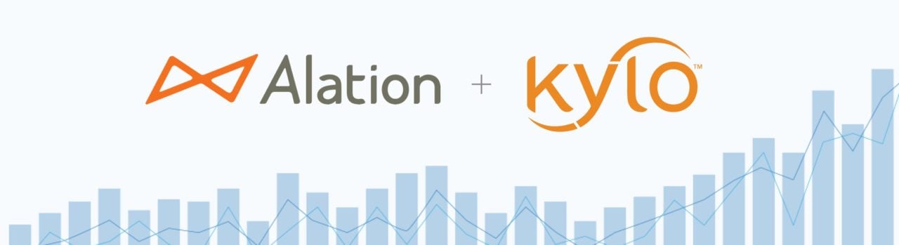 Hero image from an Alation blog about the Alation and Kylo partnership