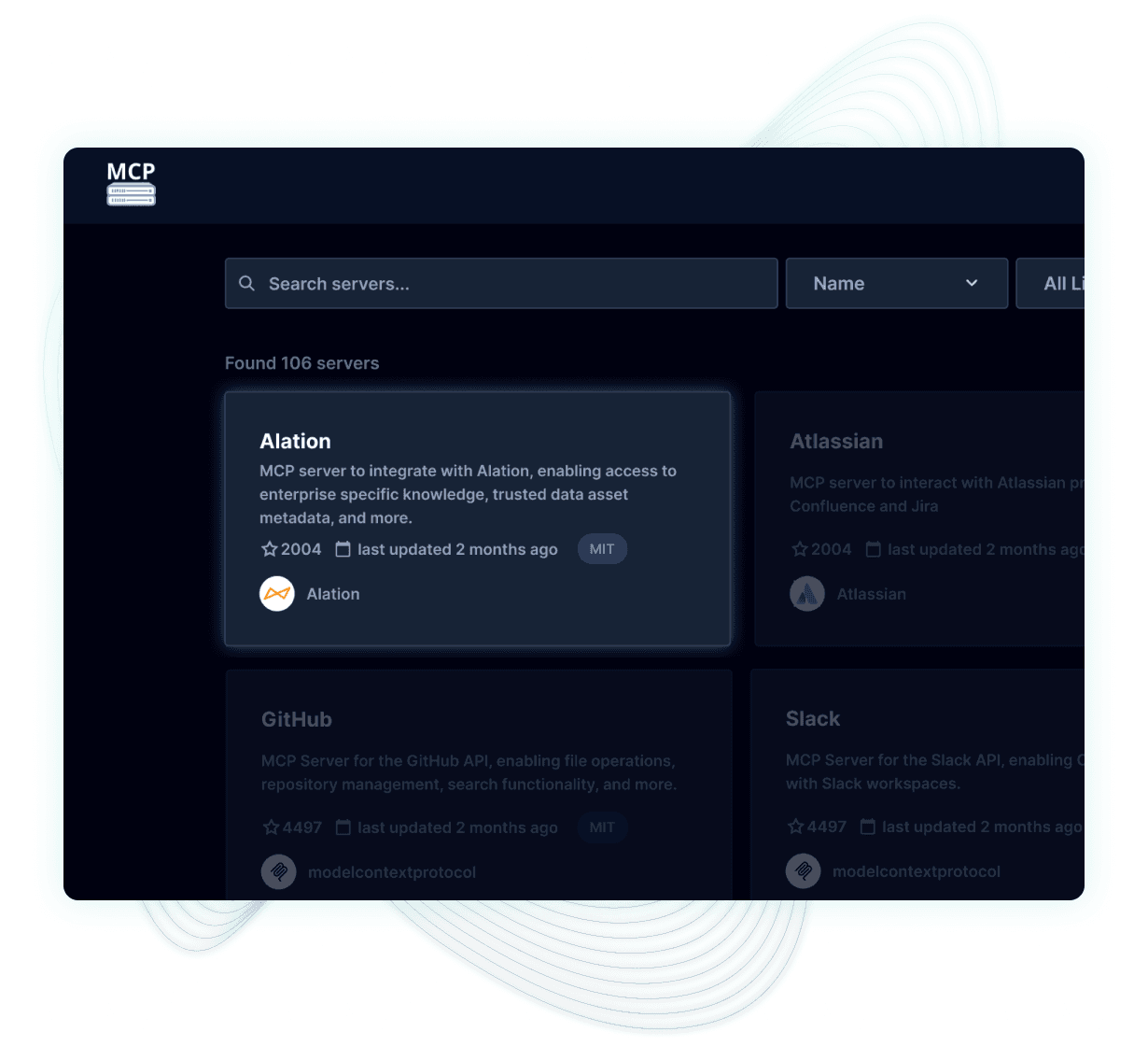MCP server for Alation AI Agent SDK