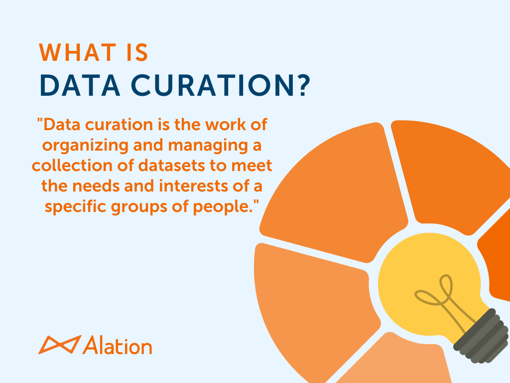 What Is Data Curation? Graph
