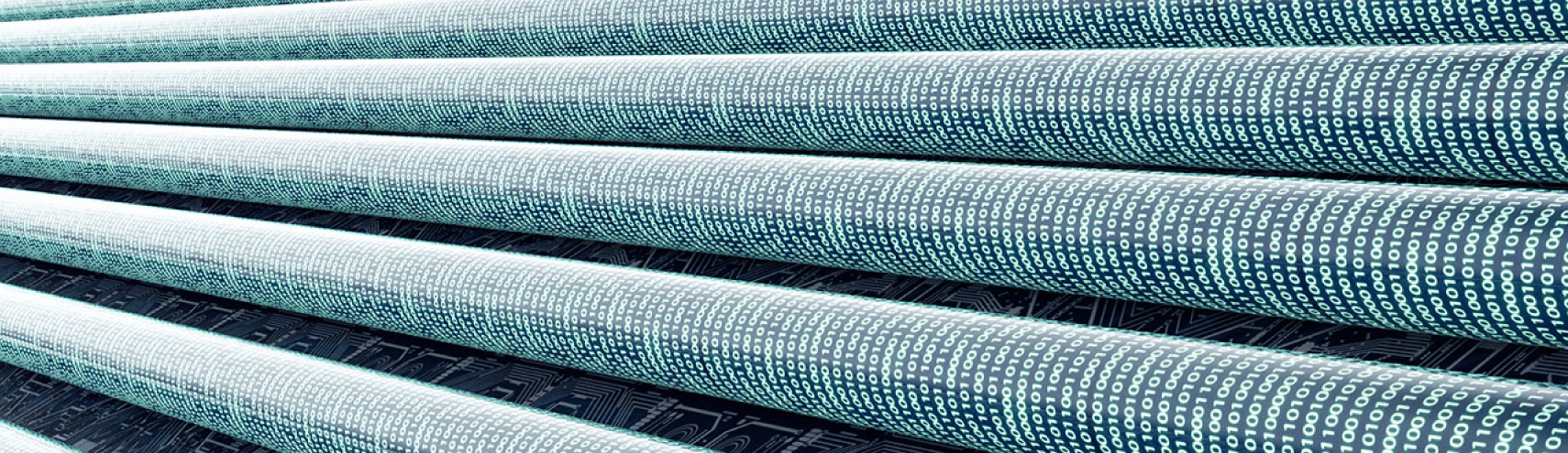 Alation Blog Image: Pipes with data wrapped around it as a depiction of data pipeline