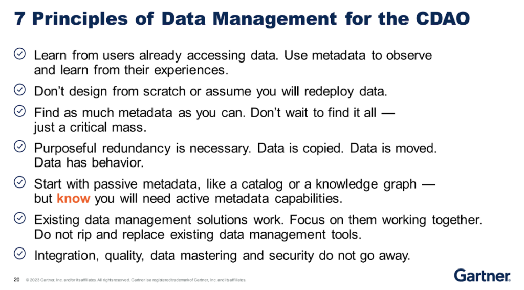 7 Principles of Data Management