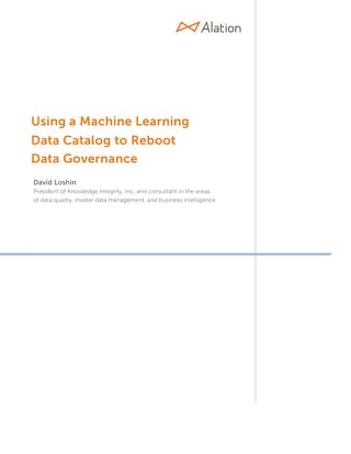 using a machine learning data catalog to reboot data governance thumbnail image