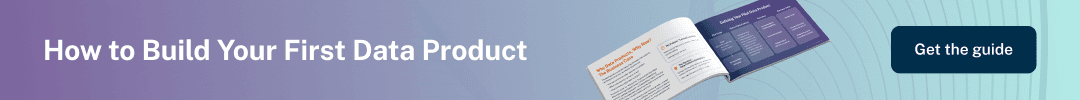 Banner promoting data product guide