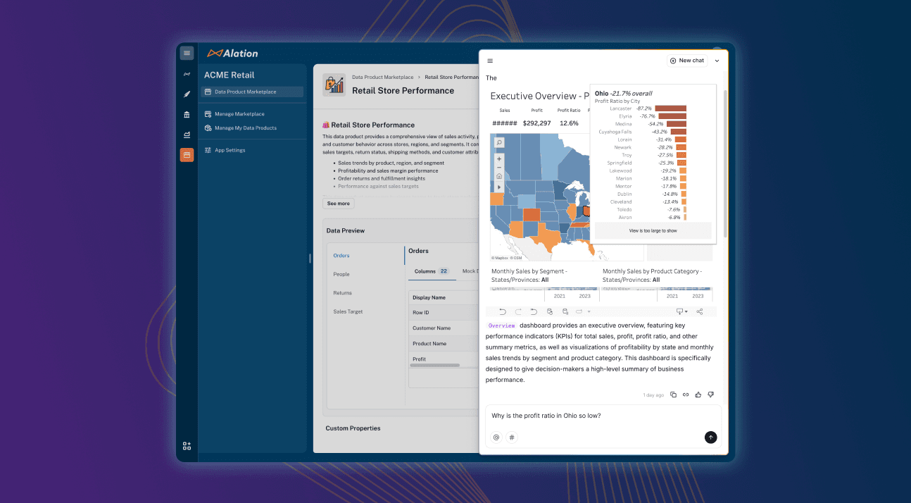 Alation Chat with Your Data