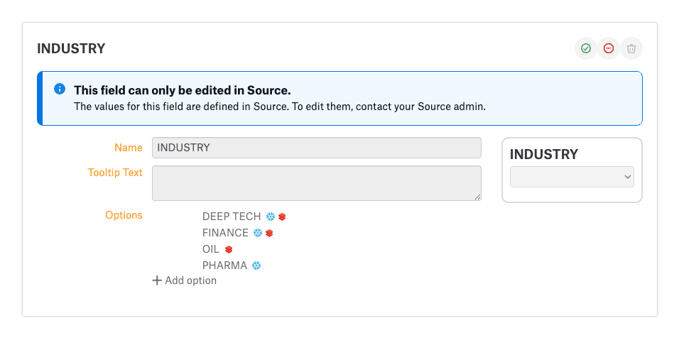 Product screenshot demonstrating unified tag functionality