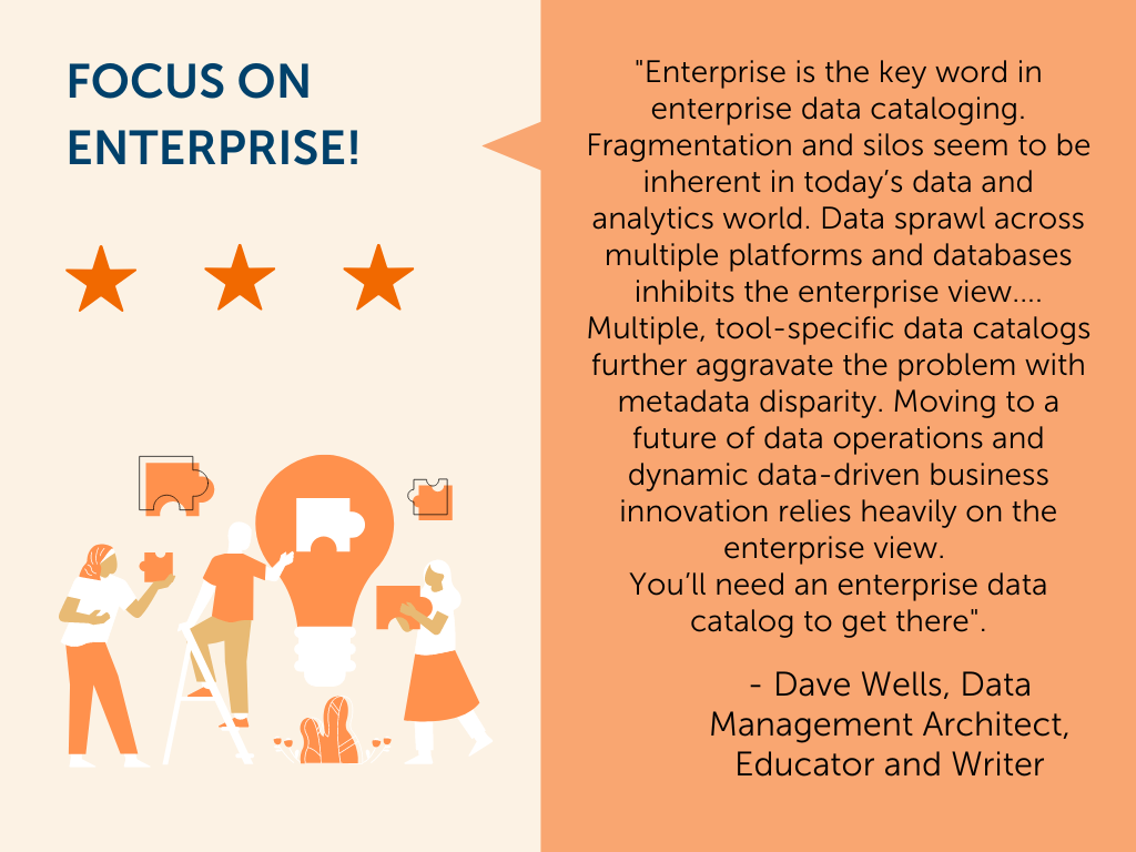 Focus on Enterprise with Dave Wells' quote