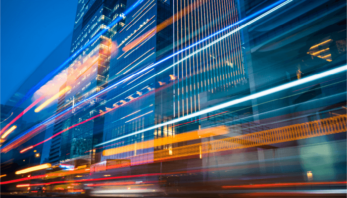 Alation Blog image: City streets at night