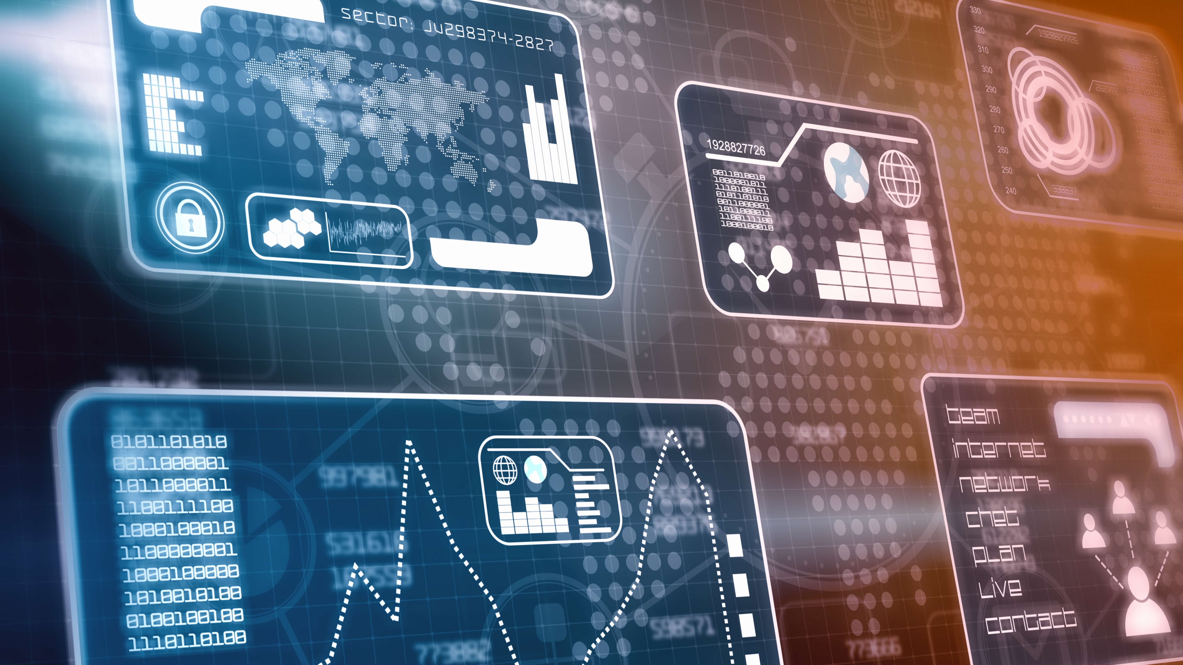 Hero image from Alation's metadata management page showing abstract of data to showcase active data management