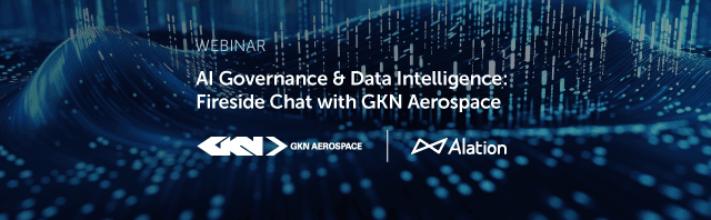 Alation resource: AI Governance and Data intelligence with GKN Aerospace webinar