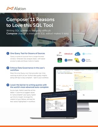 Thumbnail image of the Compose: 11 Reasons to Love this SQL Tool Integration guide