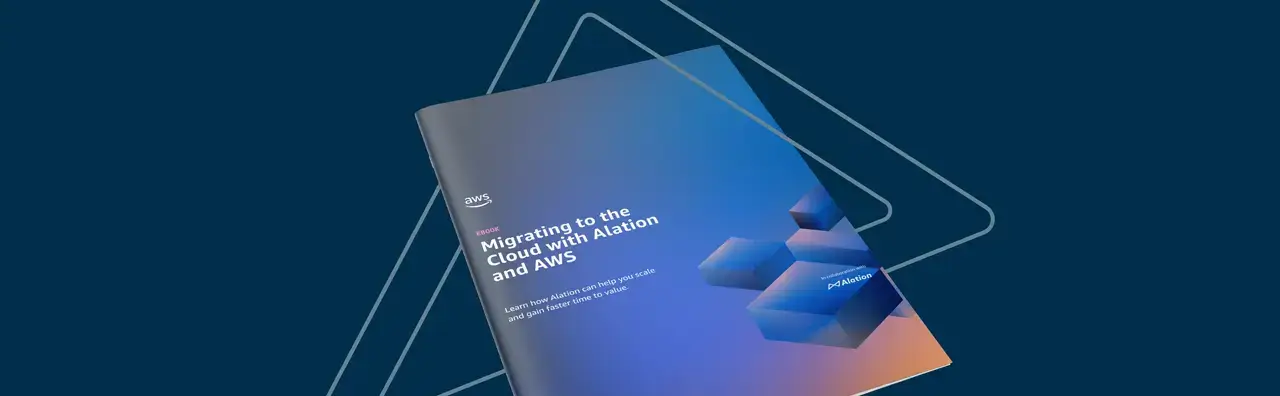 Migrating to the Cloud with Alation and AWS ebook banner large