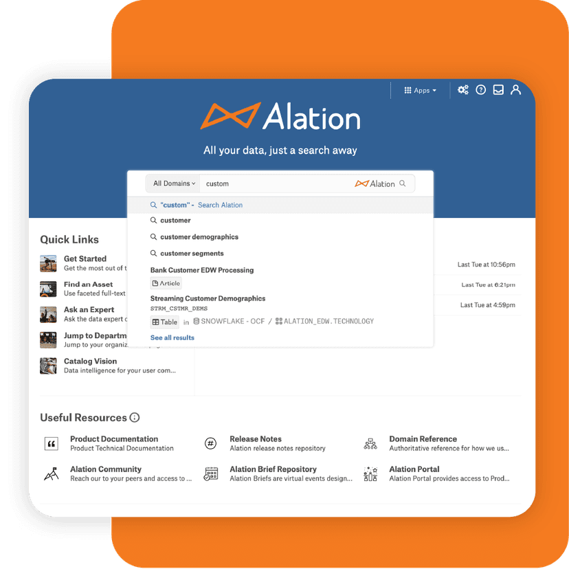 Take a SelfGuided Demo Alation