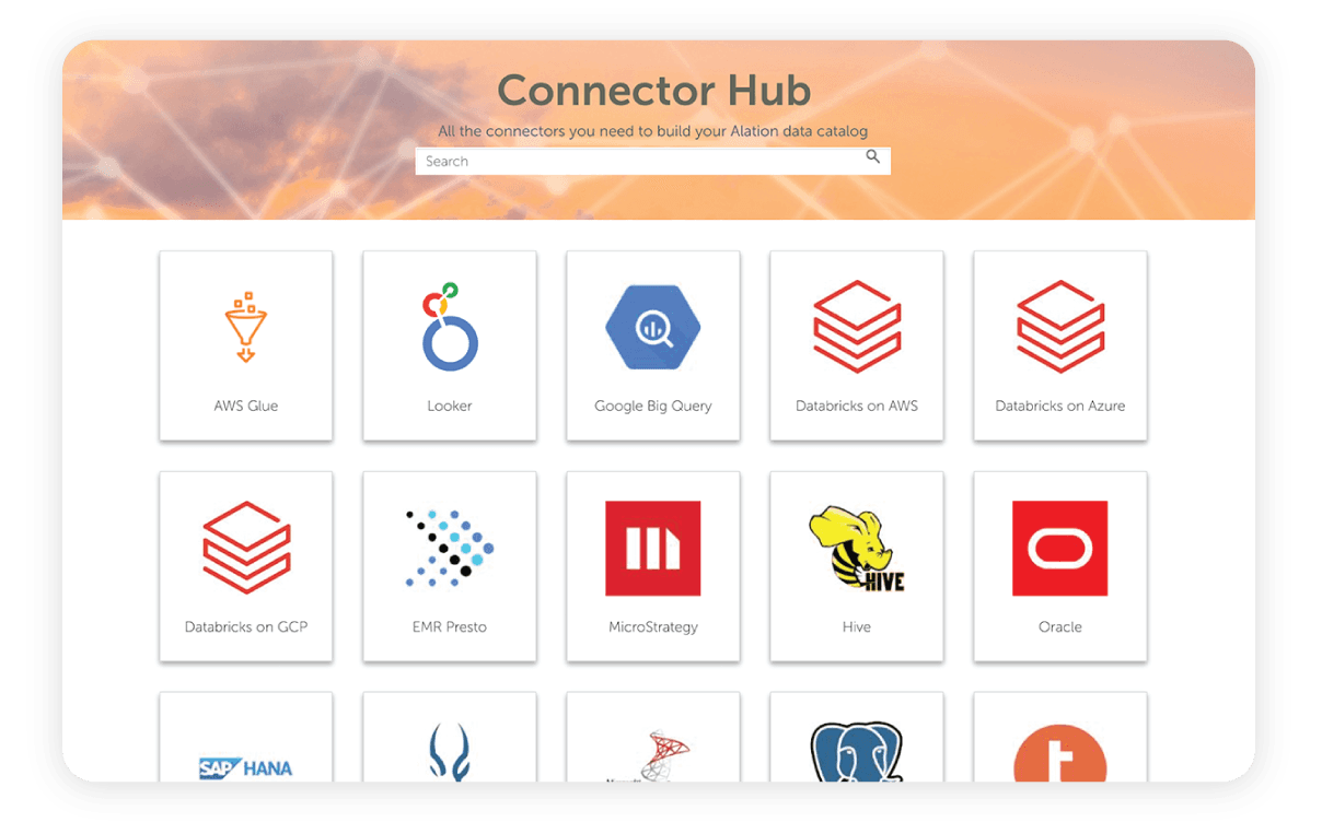 Alation Enterprise Data Catalog Connectors Alation