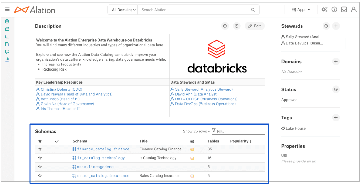 Alation 2023.1 Easing SelfService w/ Databricks & dbt Labs
