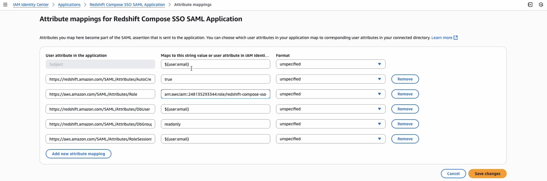 ../../../_images/OCF_Redshift_SSO_Identity_Center_Attribute_Mappings.png