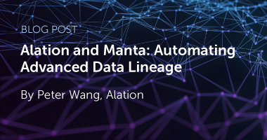 Alation and Manta Automate Advanced Data Lineage
