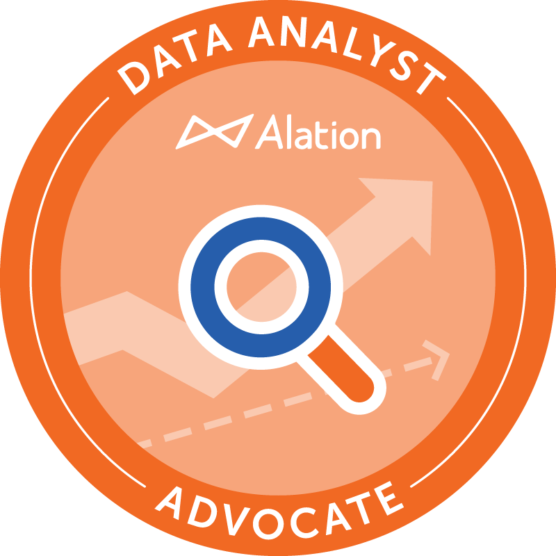 Data Analyst Advocate badge