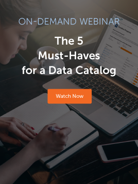 the 5 must haves for a data catalog webinar blog homepage CTA