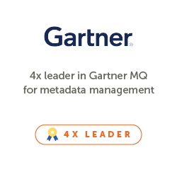 4x leader in Gartner MQ for metadata management