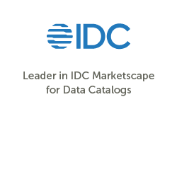 Leader in IDC Marketscape for Data Catalogs