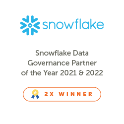 Snowflake Data Governance Partner of the Year 2021 & 2022