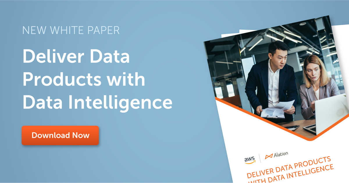 Deliver Data Products with Data Intelligence