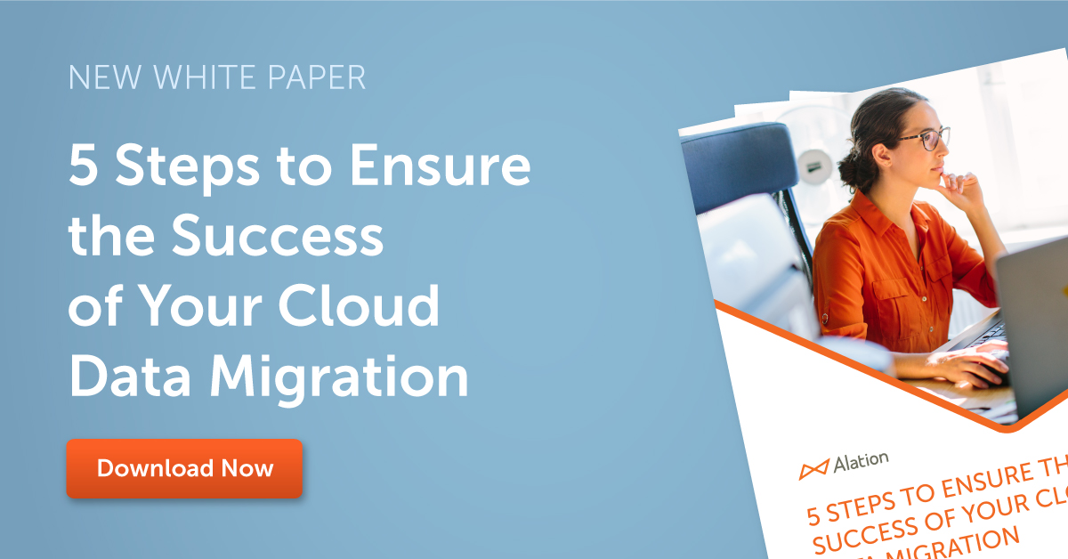Download our 5 Steps to Ensure The Success of Cloud Data Migration Whitepaper
