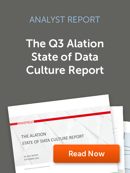 Alation State of Data Culture Report Q3 2021