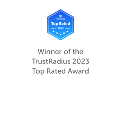Winner of the TrustRadius 2023 Top Rated Award